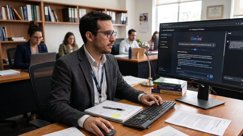 El poder de investigar con Deep Research